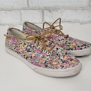 Vans floral sneakers
